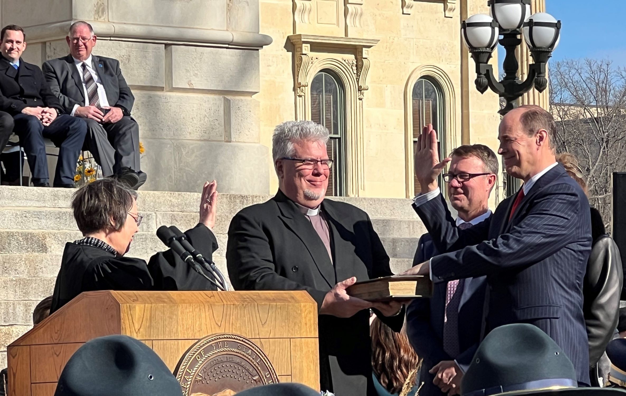 Kansas State Treasurer Press Photo